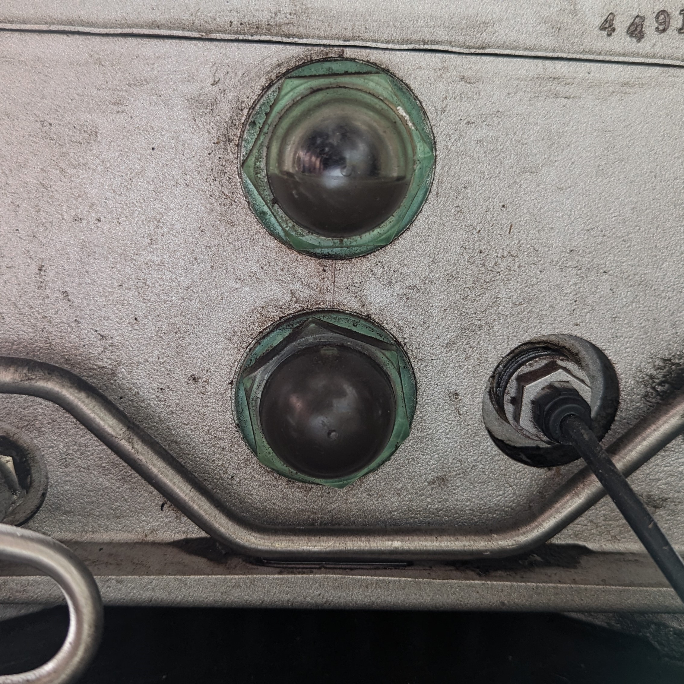 Red Compressor Oil Level