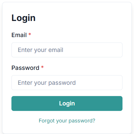 Login Page